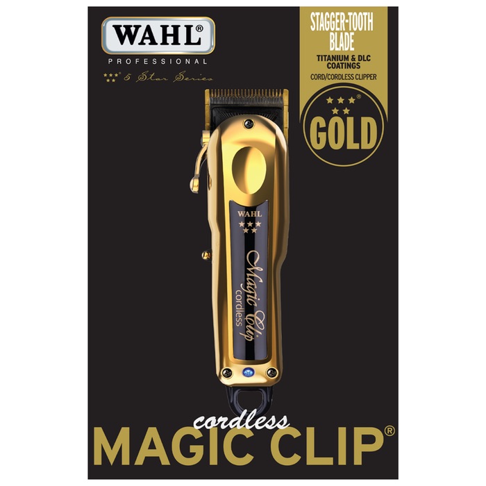 Wahl 5star Magic Clip Cordless GOLD